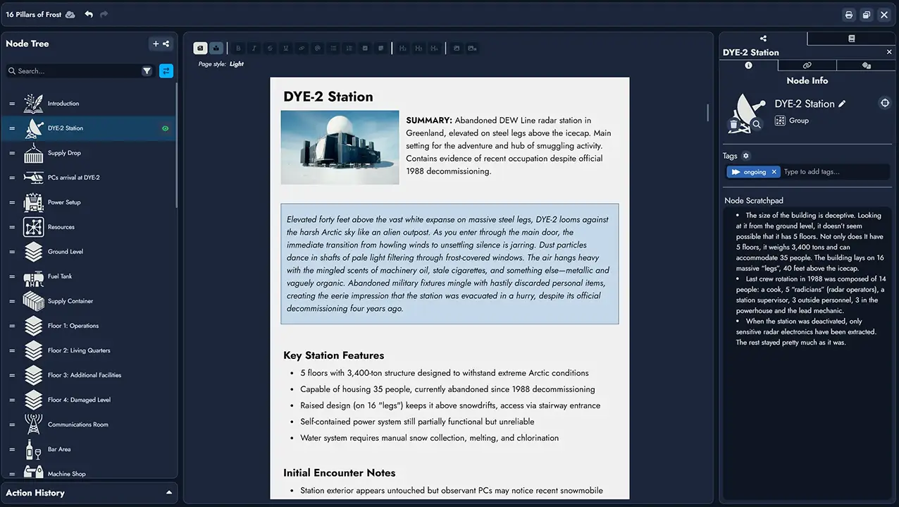 Alkemion Studio editor view