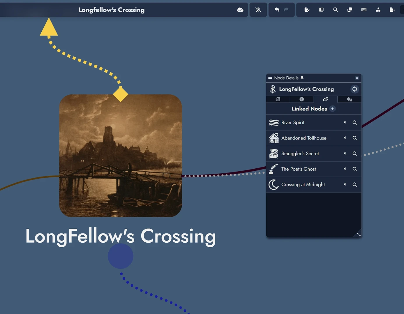 Screenshot of the Board's context menu